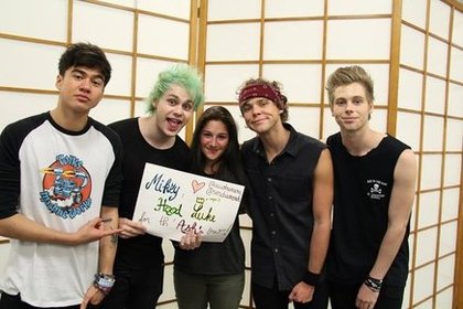 Lundi 23 Juin 2014 avec les 5SOS
