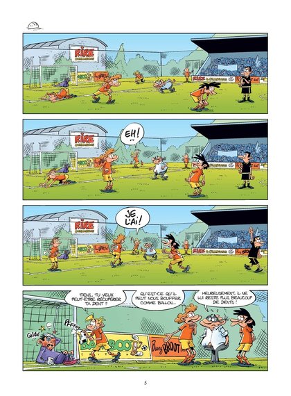Les Footmaniacs tome 15 - planche 1