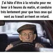 Blague sur la retraite ...