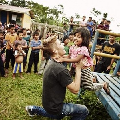 Justin Bieber en voyage aux philippines