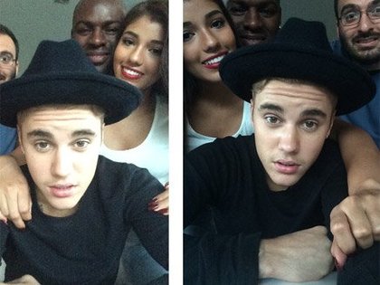 Justin Bieber et Yovanna Ventura