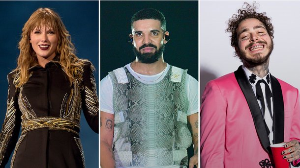 Taylor Swift, Drake, Post Malone : découvrez les meilleurs albums de 2018