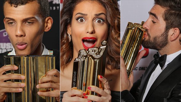Stromae, Tal, Kendji : les meilleurs poses avec un NRJ Music Award! J-7