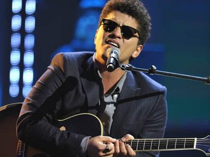 Bruno Mars en concert à Paris 