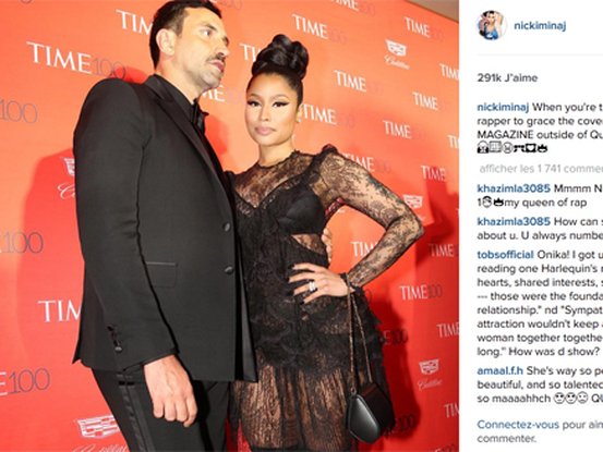 Nicki Minaj lors du Time 100 Gala