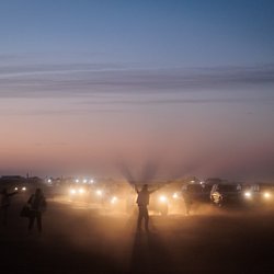 Les Gazelles en étape