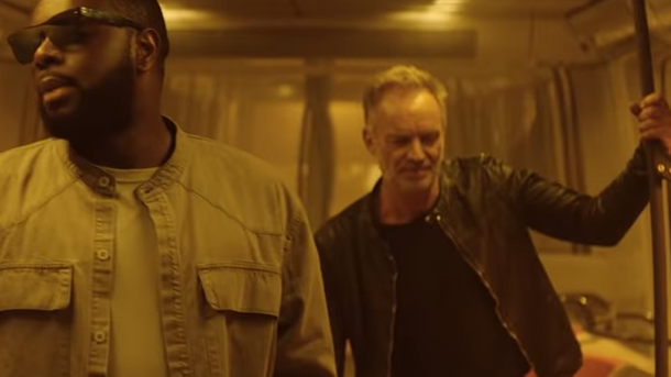 Clip « Reste » : Gims et Sting chantent en duo dans le métro lyonnais
