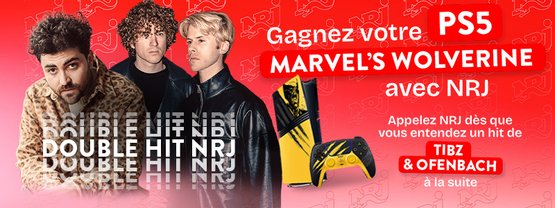 Double Hit NRJ : Gagnez votre PS5 et le jeu Marvel’s Wolverine avec Tibz et Ofenbach ! 🎮🎧 - Antenne