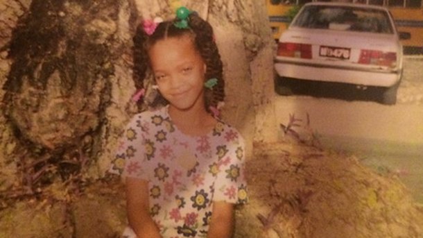 Rihanna partage une adorable photo d'enfance!