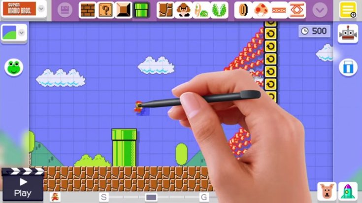 Outil de création Super Mario Maker Wii U