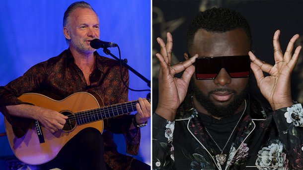 Gims et Sting tournent leur clip "Reste" dans le métro de Lyon