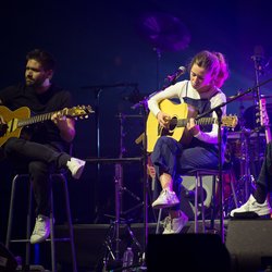 Les Frangines sur scène lors du Concert Super Privé Angers Trélazé