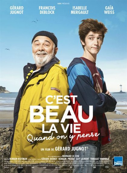 C’est beau la vie quand y pense - Un film de Gérard Jugnot - affiche - Semaine de la Comédie UGC avec Rire & Chansons