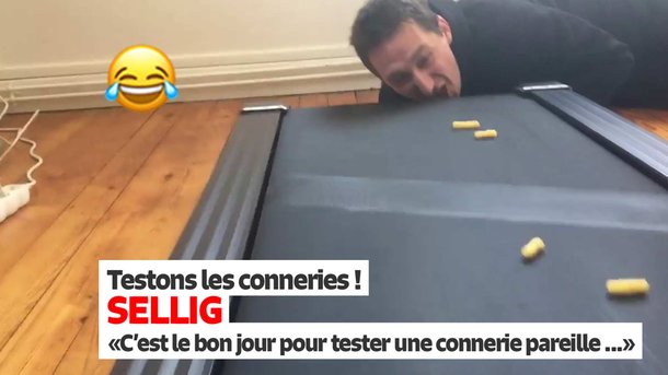 Sellig - En confinement, voici une connerie testée avec un tapis de sport