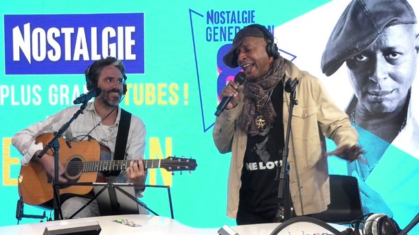 Leee John, du groupe Imagination, interprète "Flashback", "So Good, So Right" et "Flamingo Blue" en live sur Nostalgie !