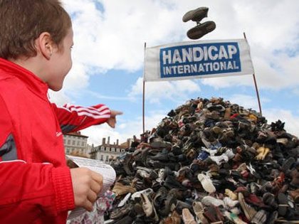 Mickaël Miro s'engage au côté de Handicap International