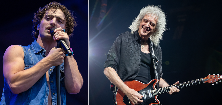 Benson Boone & Brian May