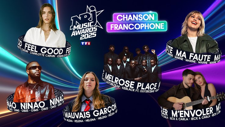 NRJ MUSIC AWARDS 2025 - CHANSON FRANCOPHONE