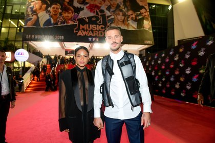 M Pokora et Christina Milian - Montée des Marches NRJ Music Awards 2019