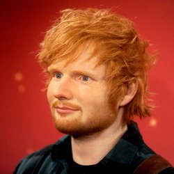 La statue de cire d'Ed Sheeran @ Madame Tussaud NY