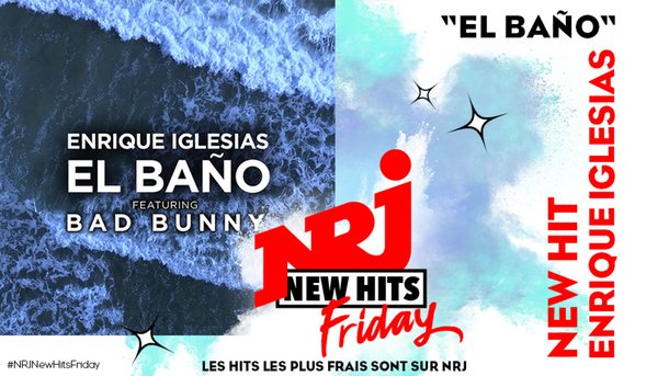 Enrique Iglesias: son nouveau morceau "El Baño" est dans le New Hits Friday!