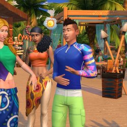 Les Sims 4 Îles Paradisiaques
