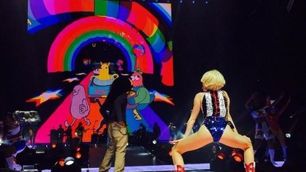 Miley Cyrus : en pleine répétition pour sa tournée !