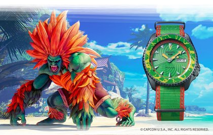 montre Seiko X Street Fighter V