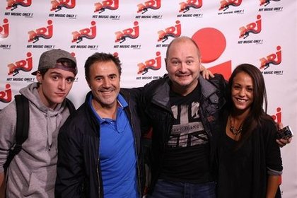 Vendredi 25 Octobre avec l'équipe du film "Fonzy"