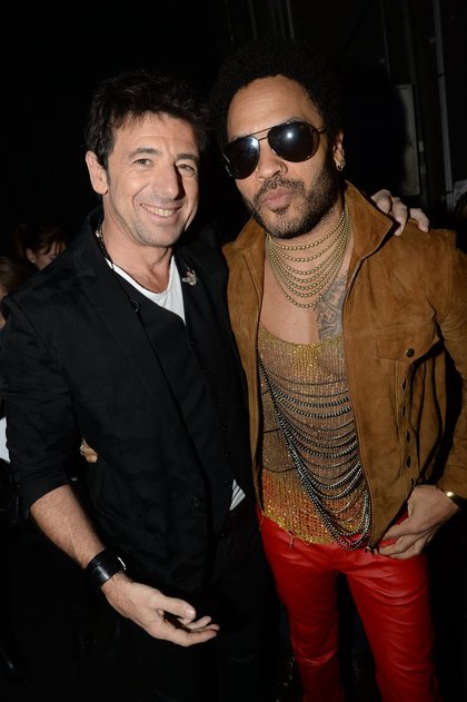 Patrick Bruel et Lenny Kravitz