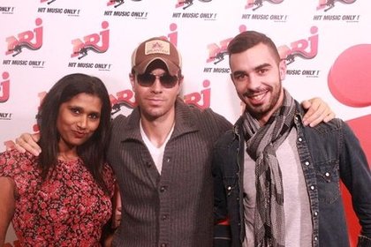 Lundi 3 février 2014 avec Enrique Iglesias