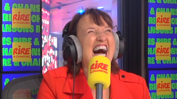 Anne Roumanoff  : elle a répété une scène de théâtre avec Yvan Attal - L'afterwork du Rire