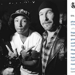 Pharrell Williams et U2 aux iHeart Awards