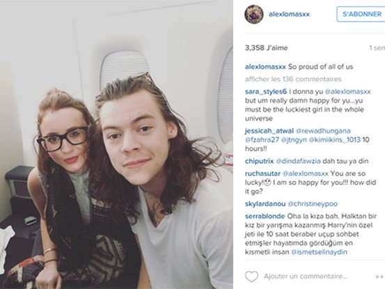 Harry Styles avec une fan