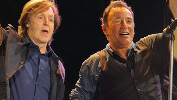 Paul McCartney et Bruce Springsteen lèvent des fonds pour Sandy