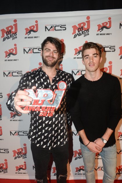 THE CHAINSMOKERS - NRJ DJ AWARDS 2016 - PHOTOCALL