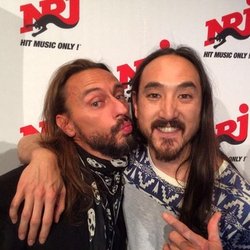 Bob Sinclar: We are in the house!! @steveaoki @NRJhitmusiconly 
