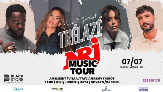 NRJ Music Tour Trélazé 2026