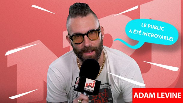 Adam Levine – Quiz After Show: «Paris était mon concert préféré de la tournée»