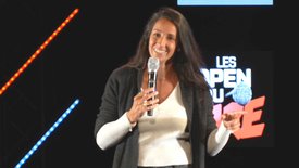 Humour - Léa Lando sur scène - Couple libre - Filmée aux Open du rire