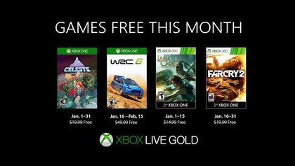 Jeux Xbox Gold janvier 2019