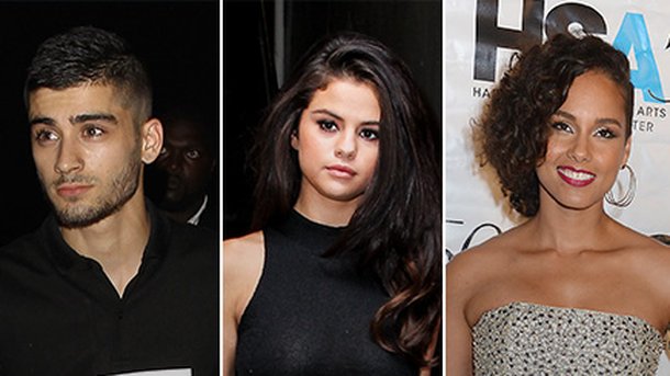 Zayn Malik, Selena Gomez, Alicia Keys : les stars ont fêté la Saint Valentin!