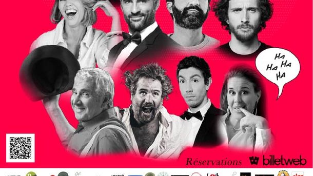 Jeu concours - Festival Les Toqués du Rire - Invitations à gagner pour les soirées du 9-11-2023 et du 10-11-2023