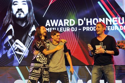 Steve Aoki, Martin Garrix et Kash