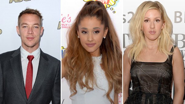 Diplo : Ariana Grande et Ellie Goulding sur son nouvel album!