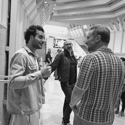 Amir et David Guetta - J-1 avant la cérémonie des NRJ Music Awards 2024