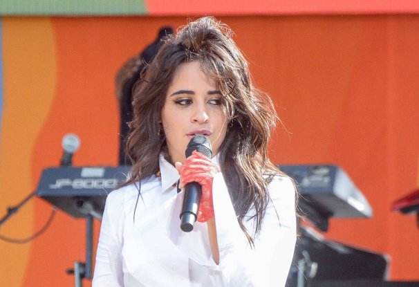 Camila Cabello performing live on GMA