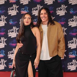 Hatik et son épouse Leila -Le Tapis Rouge - NRJ Music Awards 2025