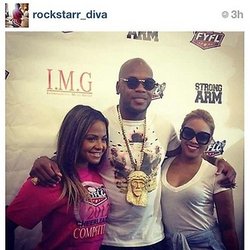 Flo Rida sur le tapis rouge avec Christina Milian