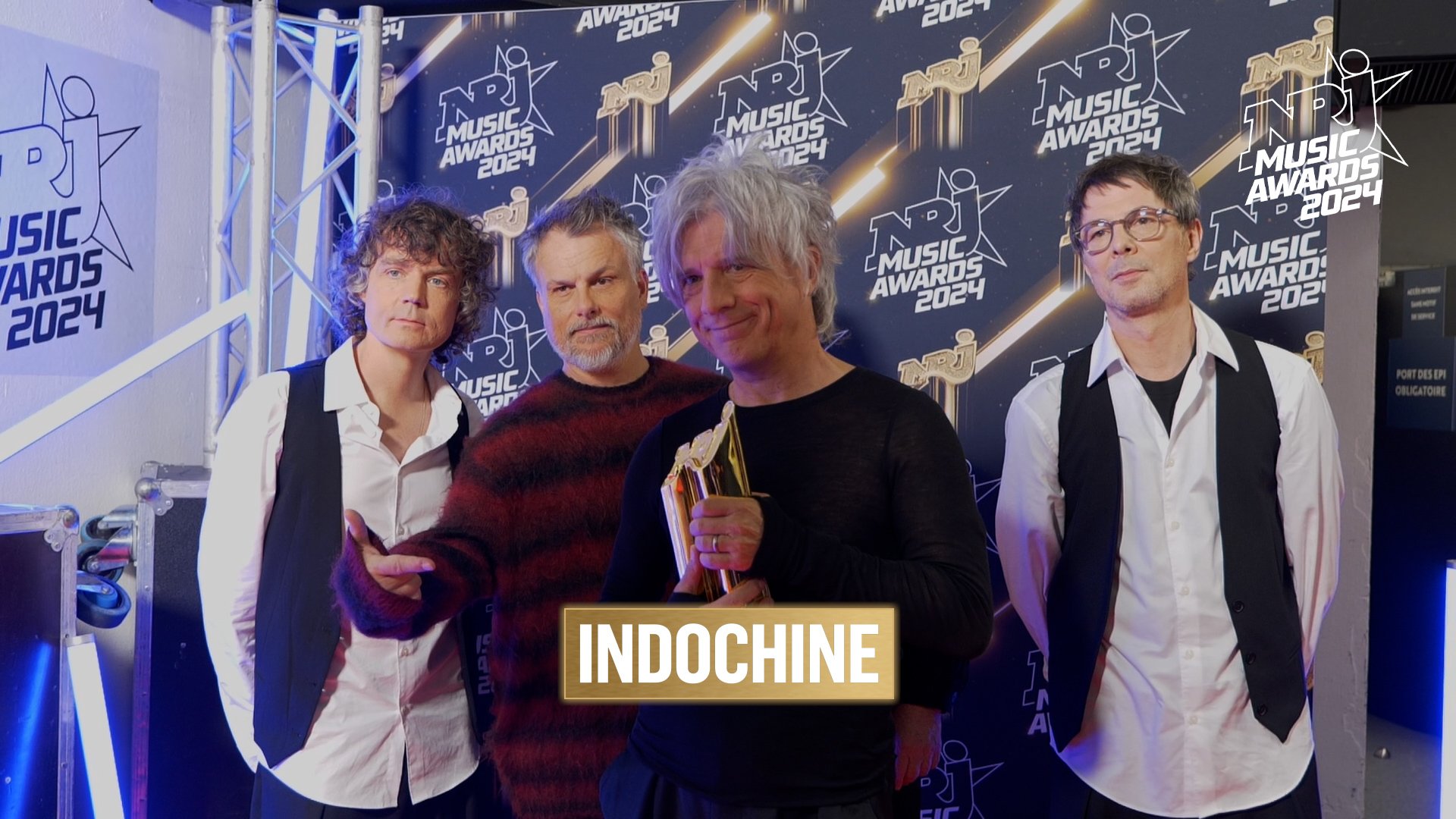Indochine sacré "Groupe Francophone", le groupe réagit à son prix - NRJ ...
